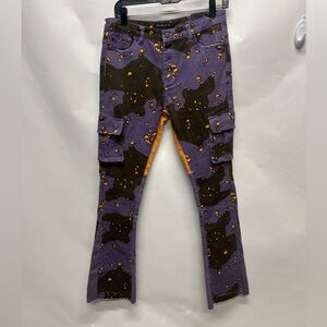 Valabasas Play Commander Stacked Flare Jeans in Autumn Haze Youth Size 18